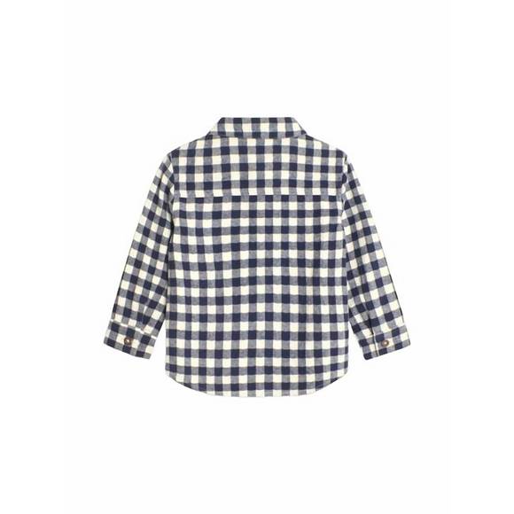 NEW JOJO MAMAN BEBE gingham blouse & cord jegging set in navy - Picture 3 of 4